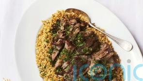 Olia Hercules’ lamb shoulder with herbs and preserved lemons recipe