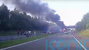 Police publish footage from triple road tragedy – and issue fresh plea to drivers over mobile phones