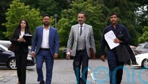 Stand-in Cricket Scotland chief Gordon Arthur meets Majid Haq and Qasim Sheikh