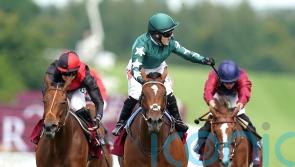 Nashwa swoops from last to first for Nassau Stakes glory