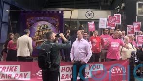 Sam Tarry says ‘time to fight back and reclaim’ Labour as he joins picket line