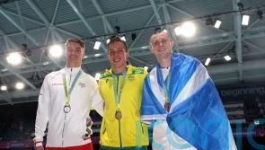 England’s James Wilby and Scotland’s Ross Murdoch both win Commonwealth medals