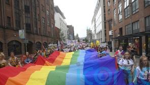 Thousands line streets of Belfast as Pride parade returns