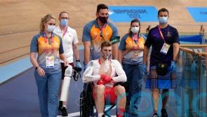 Silver for Jack Carlin as Joe Truman is taken to hospital after high-speed crash