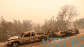 Wildfires in western US balloon in size amid hot and windy conditions