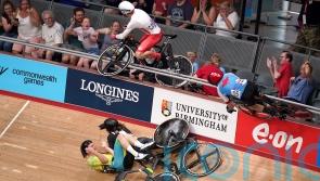 Matt Walls ‘alert and talking’ in hospital after terrifying crash into the crowd