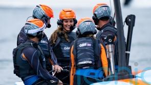 Plain sailing for Kate as she enjoys GB catamaran race victory