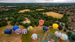 Test flight ahead of Bristol International Balloon Fiesta