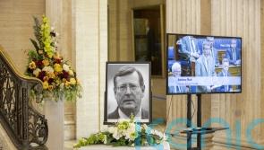 Reconvened Stormont Assembly pays tribute to peace deal architect Lord Trimble