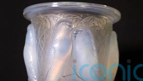 Rare Lalique vase among items from historic Belfast house to go under hammer