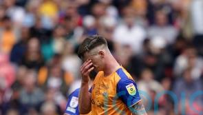 Oli Hawkins returns from suspension for Mansfield’s home clash with Tranmere