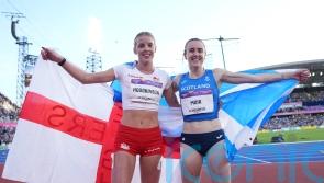 Keely Hodgkinson and Laura Muir share podium after Jake Wightman wins bronze