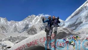 Expectant mum refuses to be beaten by disorder causing diarrhoea so chronic she needs the toilet 8 times before work and conquers Everest