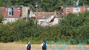 House collapses amid fire and explosion in Croydon