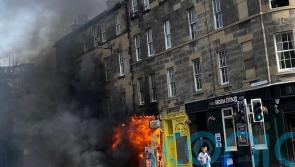 Three people treated by paramedics after fish and chip shop blaze
