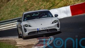 Porsche Taycan sets electric production car record at Nurburgring race circuit