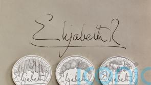 The Queen’s signature features for the first time on Royal Mint coins