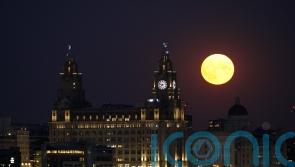 In Pictures: Spectacular supermoon lights up the night sky