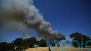 Fires tear through grassland across the UK amid tinder-dry drought conditions