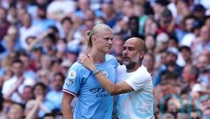 Manchester City boss Pep Guardiola says patience will pay off for Erling Haaland