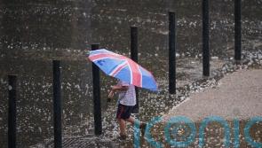 Roads flooded as heavy rain and thunderstorms hit parts of UK