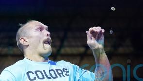 Oleksandr Usyk shows off coin tricks in workout ahead of Anthony Joshua bout
