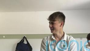 Young cricketer finds furry stowaway before match