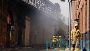 Fire under railway arches near London Bridge ‘severely disrupts’ train services