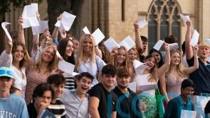 Studying through pandemic ‘a nightmare’, says pupil collecting A-level results