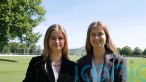 Twins go separate ways after identical success in A-levels
