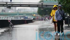 Sunshine and showers on the way after heavy downpours