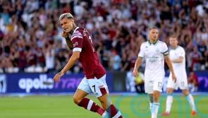 Gianluca Scamacca opens West Ham account in qualifying win over Viborg