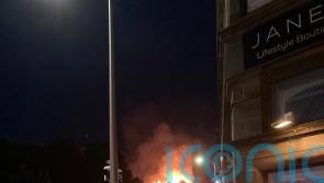 Derelict Fife hotel destroyed by fire