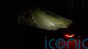 Ford trials new headlight technology that can project signs onto the road ahead