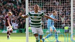 Celtic manager Ange Postecoglou delighted to see both strikers in form
