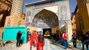 Landslide at Shiite shrine in Iraq kills eight