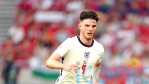 Declan Rice hoping England men’s team can follow in Lionesses’ footsteps