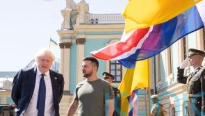Johnson visits Kyiv on Ukraine’s Independence Day