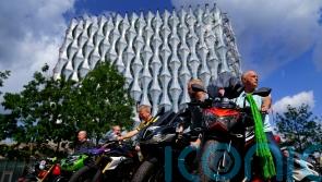 Motorcyclists mark anniversary of Harry Dunn’s death outside US embassy