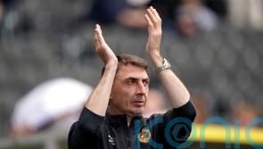 Oscar Estupinan delights Shota Arveladze with Hull hat-trick against Coventry