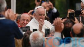 Francis praises humility of 13th century pontiff on L’Aquila pilgrimage