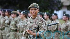 Girl who came from Philippines with no English given Army cadets’ highest rank