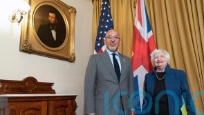 Yellen discusses Russia oil price cap as Chancellor Nadhim Zahawi visits US