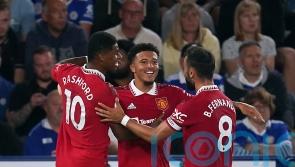 Jadon Sancho’s winner continues Manchester United’s revival at Leicester