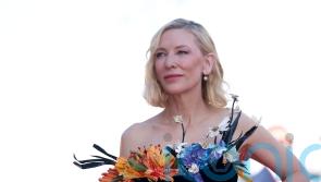 Cate Blanchett dons eye-catching floral outfit for Venice Film Festival day two