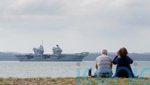 Broken down Royal Navy aircraft carrier to return to base ahead of repairs