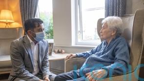 Humza Yousaf visits care home as residents among first to get Covid-19 booster