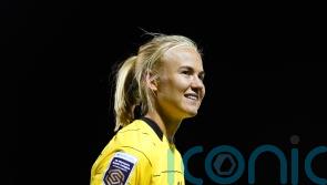 Chelsea forward Pernille Harder is happy to see her record transfer fee broken