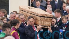 Jockeys and trainers among hundreds at funeral of ‘charismatic’ Jack de Bromhead