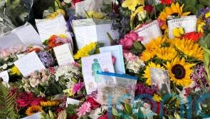 Scores of sunflowers left to honour the ‘joy and happiness’ Queen brought